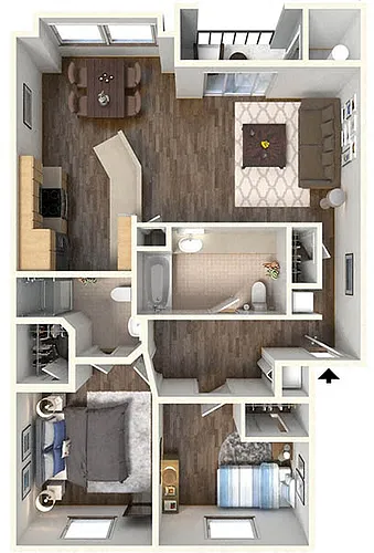 Floor plan B1
