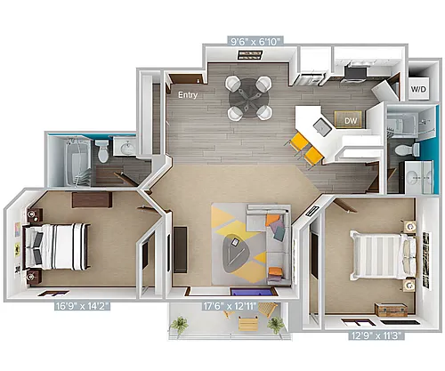 Floor plan Furnished-f-990