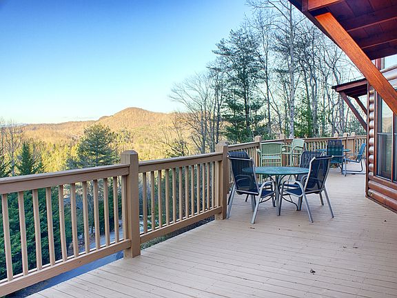 View from rear deck. 