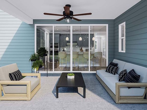 Covered Outdoor Living Space
