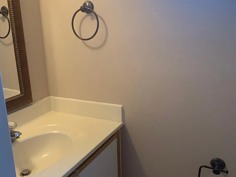 1/2 bath on first floor