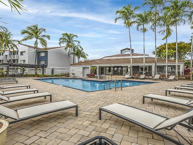 Poolside recliners