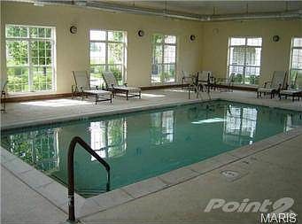 Club indoor pool.