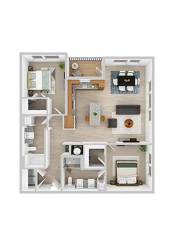 Floor plan B2