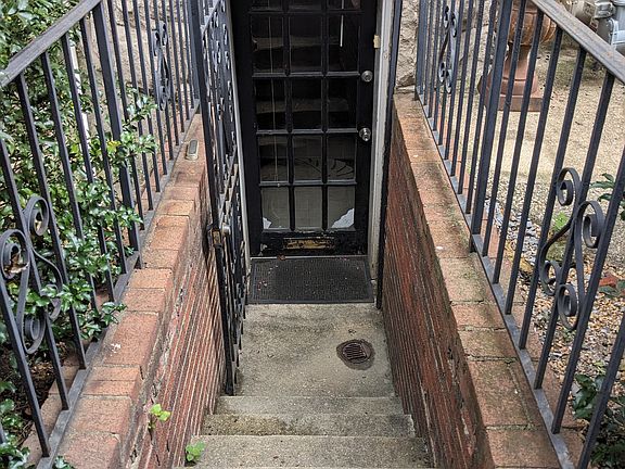 Basement Apartment Entry Door