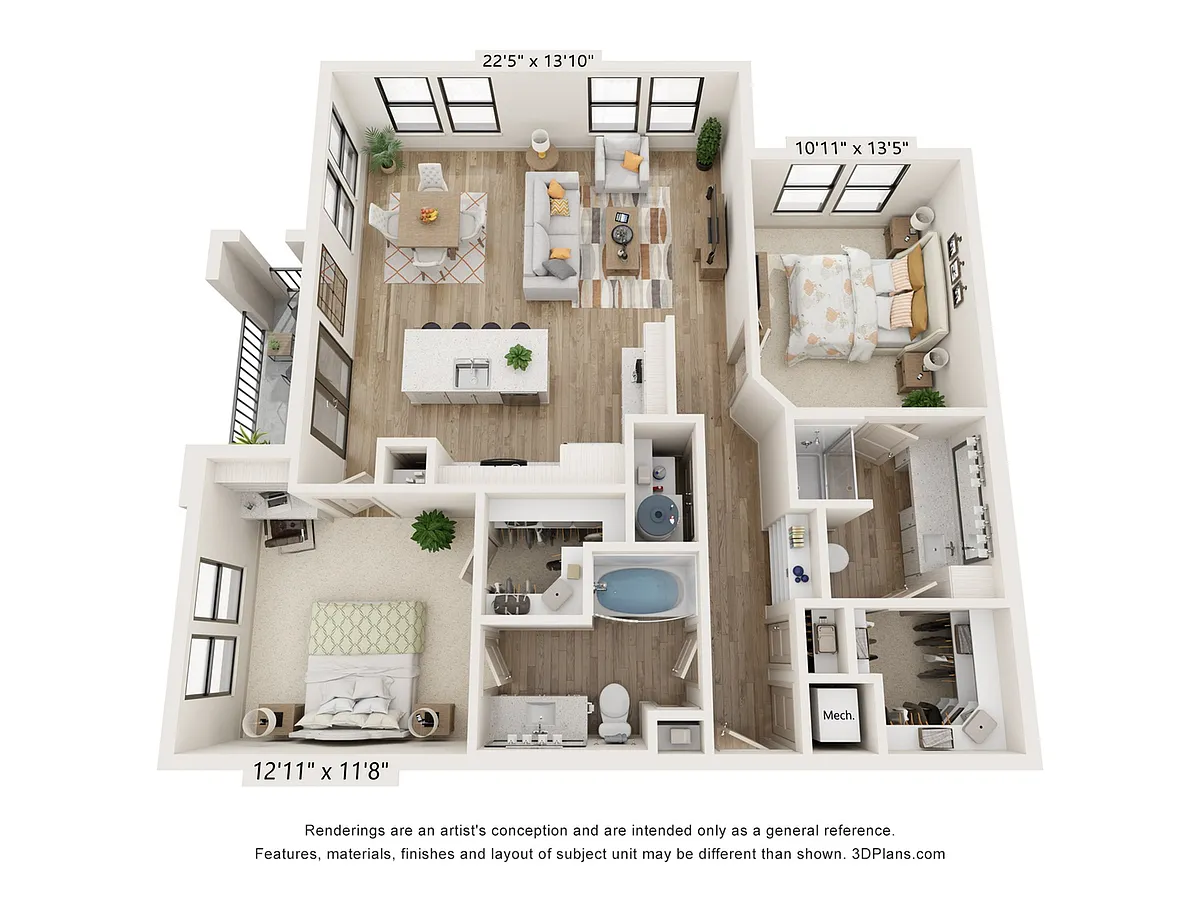 Floor plan Walker