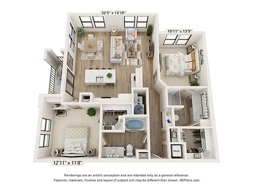Floor plan Walker
