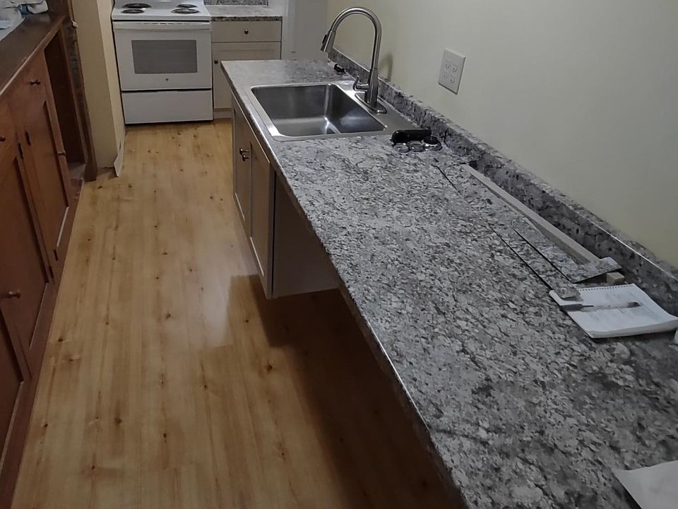 Sink and countertop area