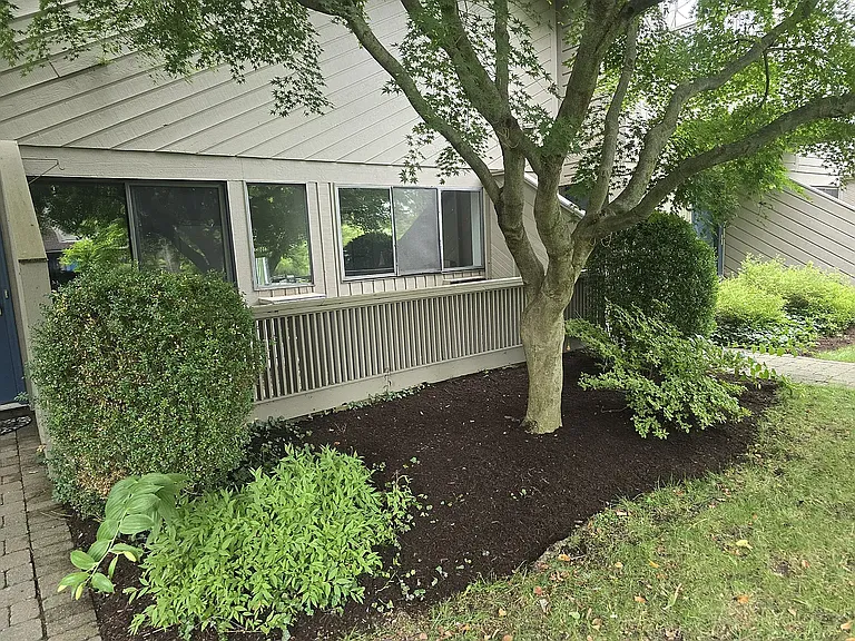 View of patio from front of unit.