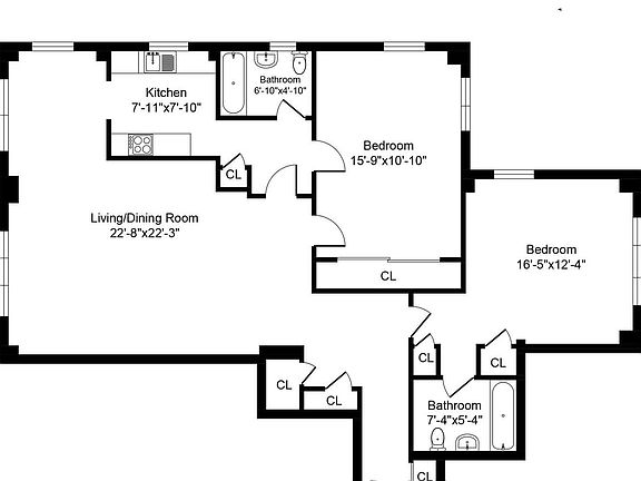 2nd image of 120 E 34th St APT 3L