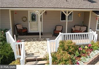 Cozy front porch
