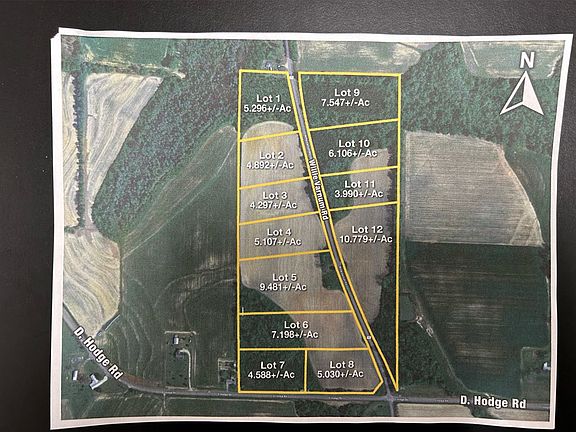 3rd image of 5.296 Willie Varnum Rd Lot 1
