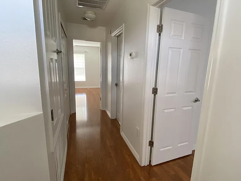 Hallway on second level of the home