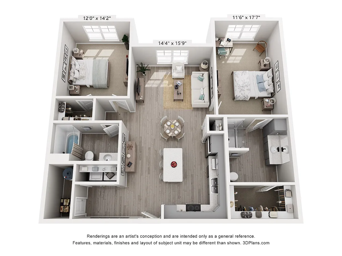 Floor plan B1