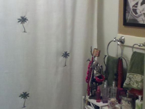 Upper and lower bathrooms