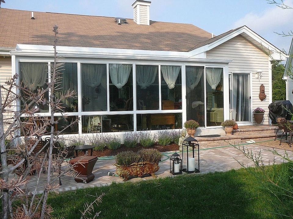 atrium and patio
