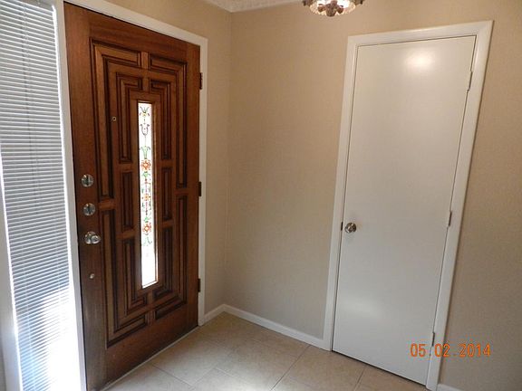 Front Door with coat closet