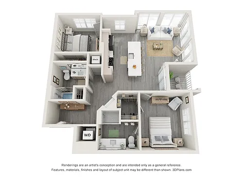 Floor plan 2H2