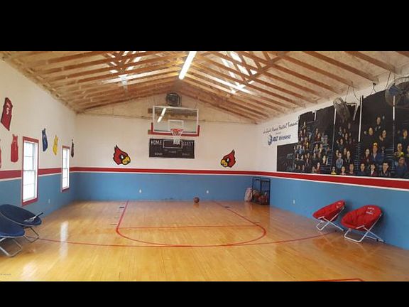 Indoor Basketball Court/Gym!