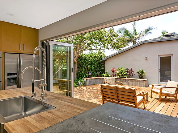 View of Deck from Kitchen