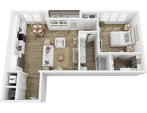 Floor plan Shafer