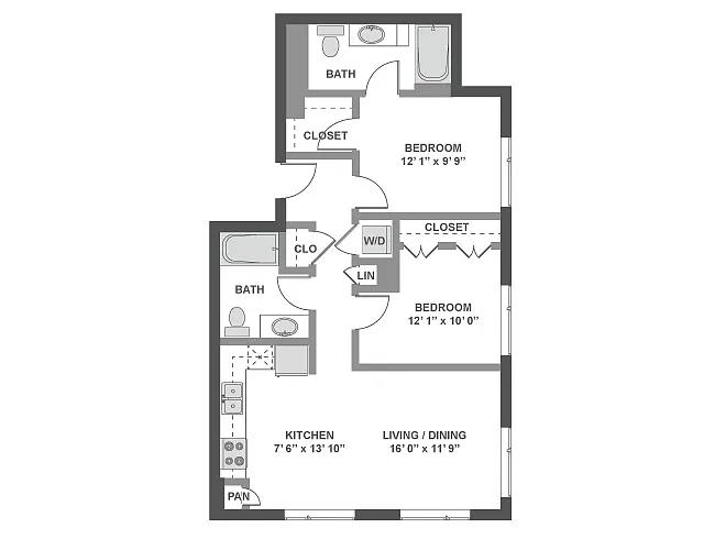 Floor plan C2c
