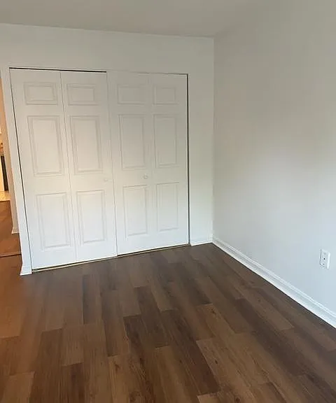 Bedroom double closet
