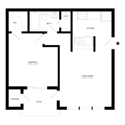 Floor plan Canyon