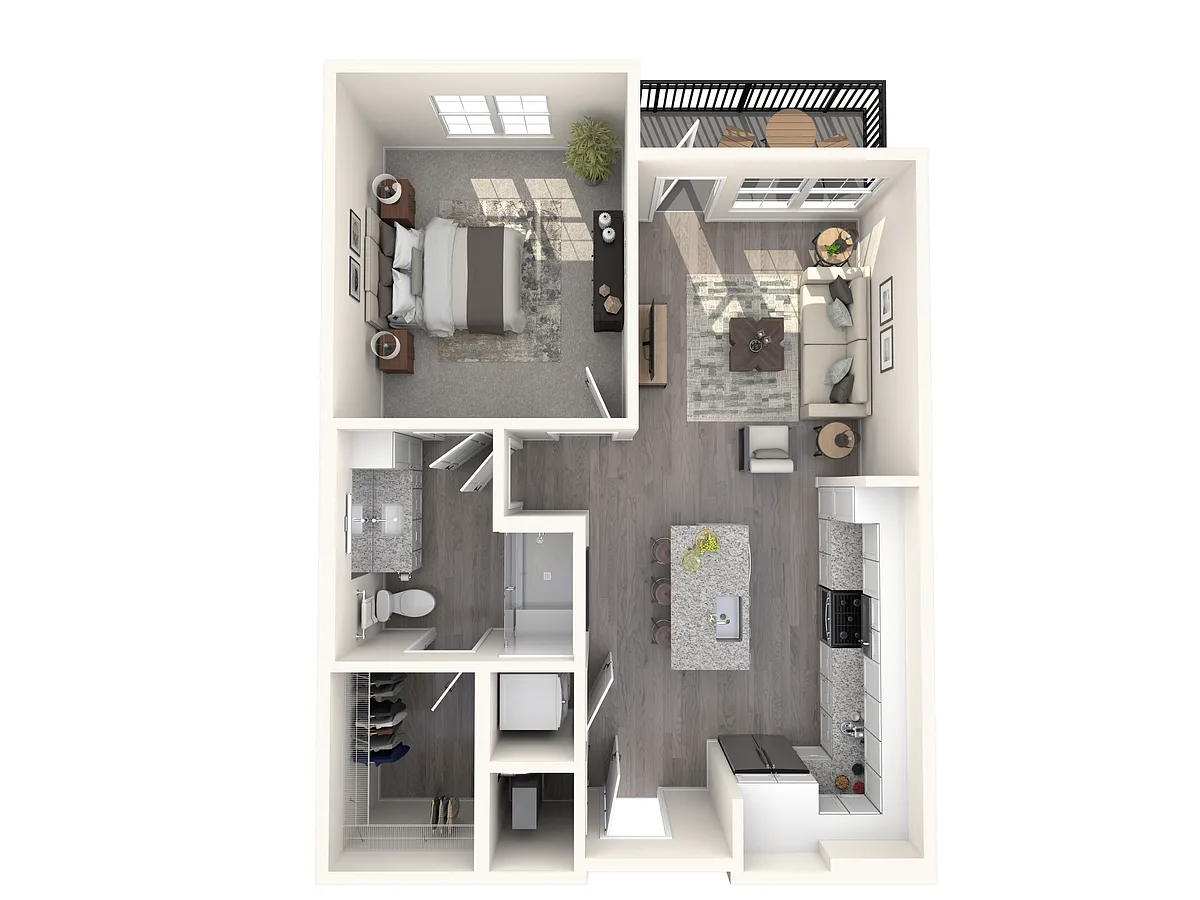 Floor plan A1a1