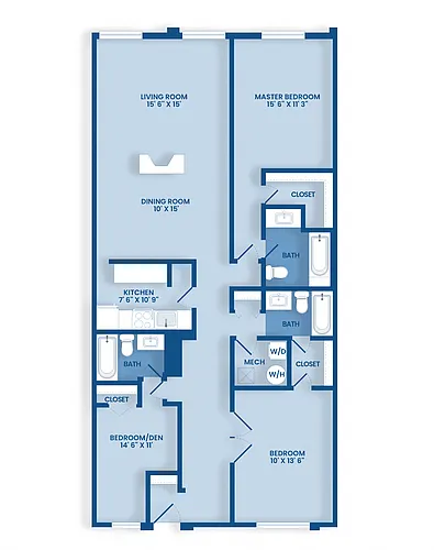 Floor plan C1C