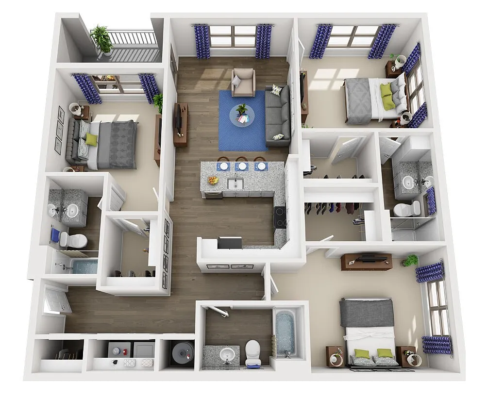 Floor plan C1