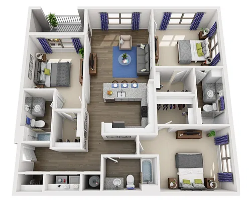 Floor plan C1