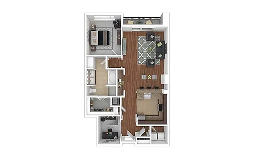 Floor plan The Lamar