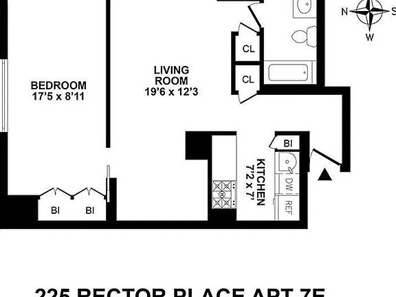 2nd image of 225 Rector Pl APT 7E