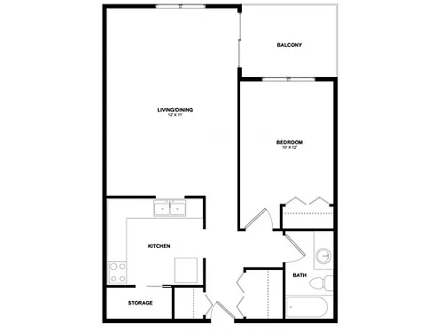 Floor plan Centennial