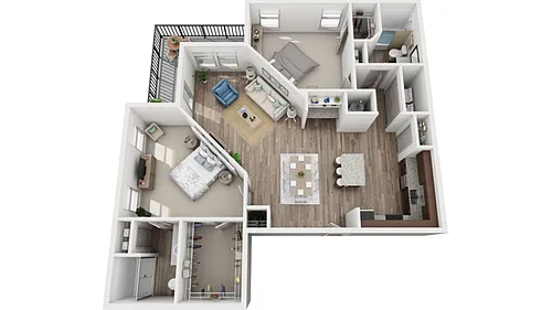 Floor plan B3
