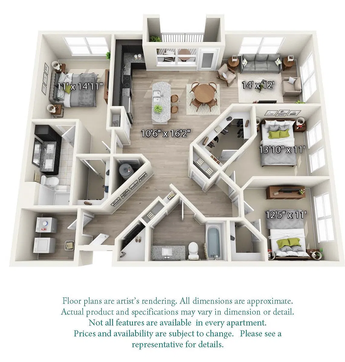 Floor plan C3