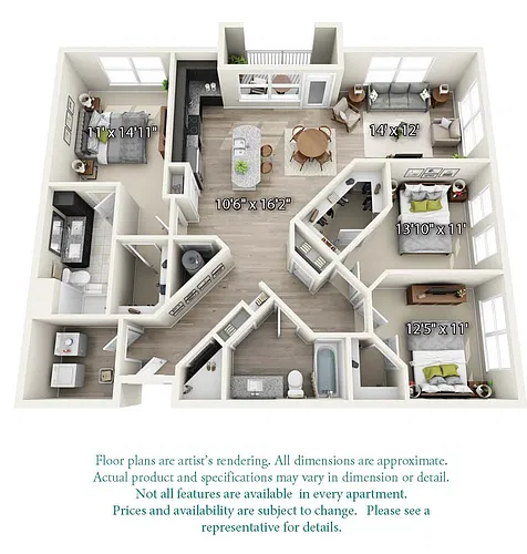 Floor plan C3