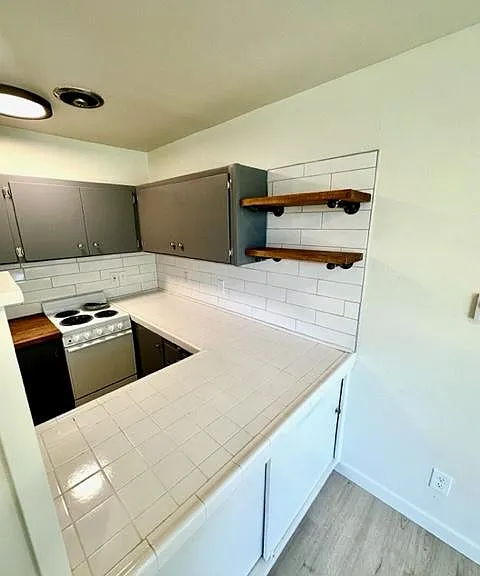 Built in modern touches throughout