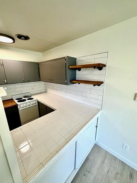 Built in modern touches throughout