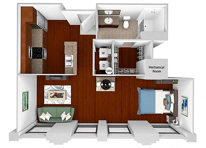 Floor plan A1 (Landmark)