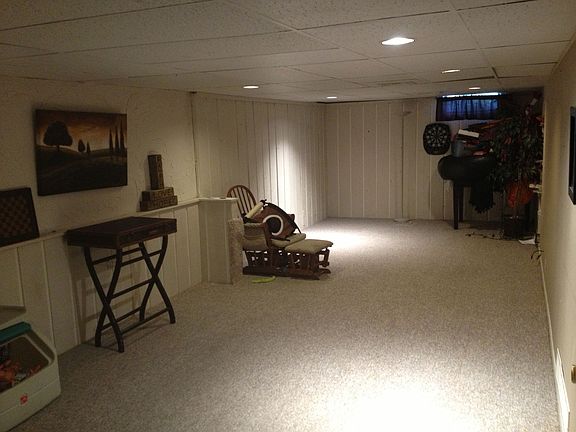 basement family room