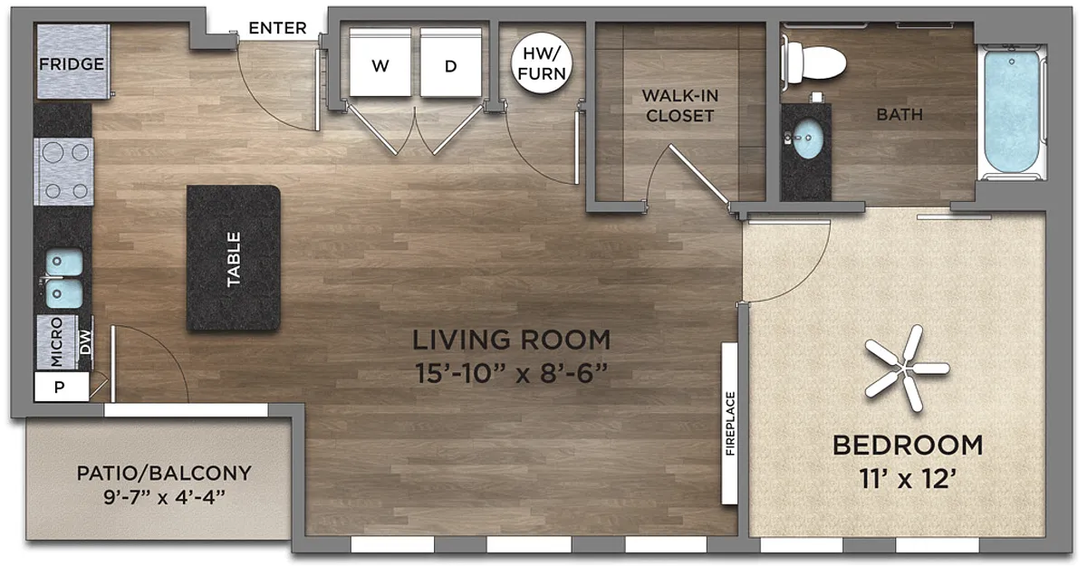 Floor plan Beijing