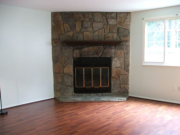 Fireplace in living room