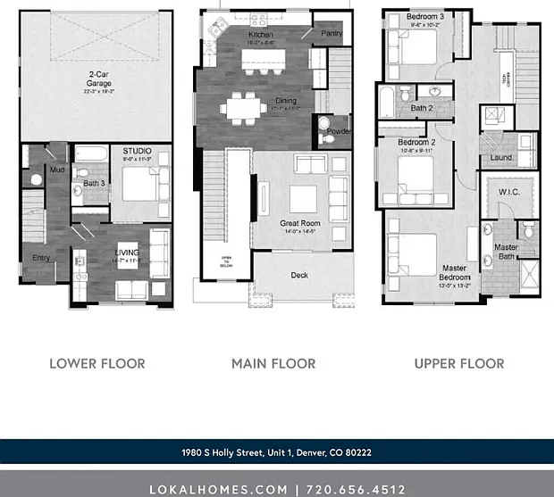 Floor plan with measurements
