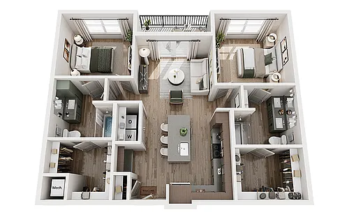 Floor plan B1