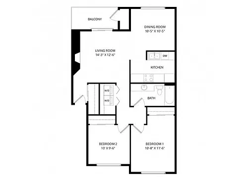 Floor plan Fidalgo