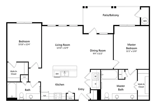 Floor plan B4 - City Limits