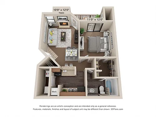 Floor plan The Tee