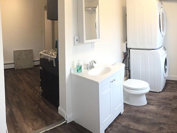 1st floor Half bath off of Kitchen. 